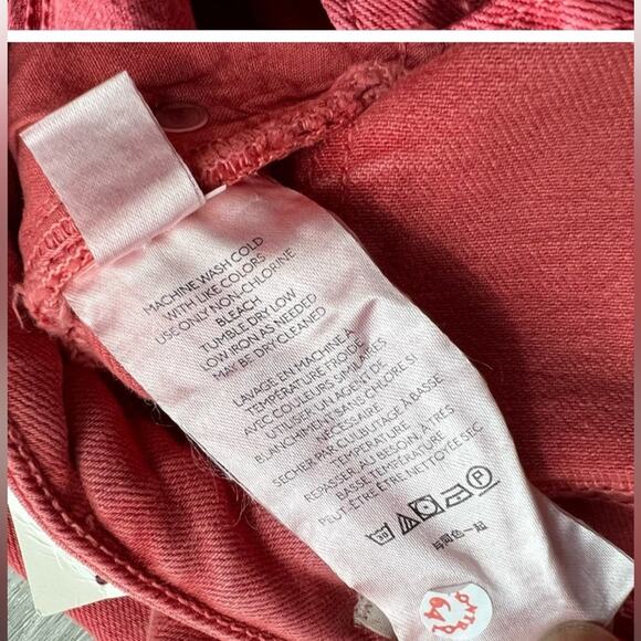 NWT Anthropologie Pilcro & The Letterpress High-Rise Slim Ankle Denim 26 Skinny - Picture 8 of 10